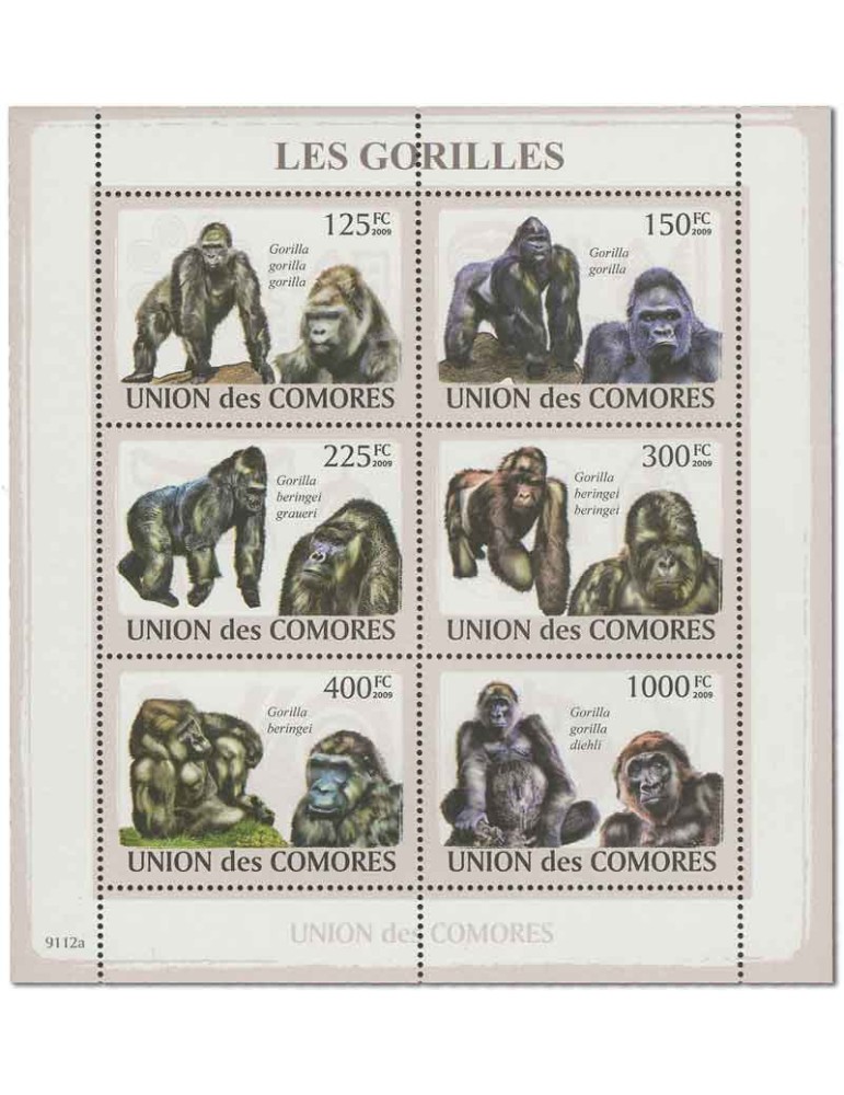 COMORES : Thématique (Les Gorilles)
