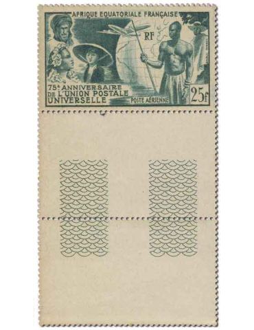 n° 54 - Timbre AEF Poste Aerienne