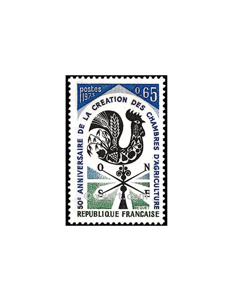 n° 1778 - Timbre France Poste