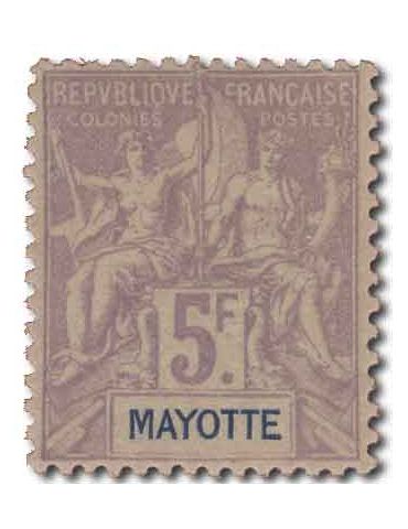 n° 14 - Timbre MAYOTTE Poste