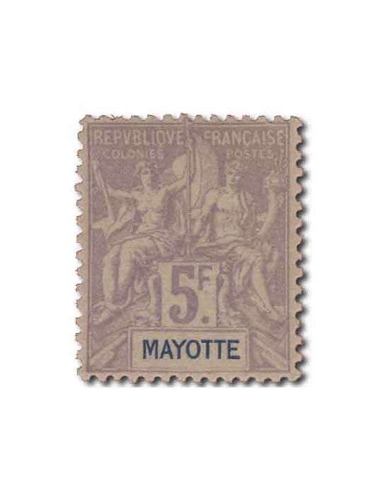 n° 14 - Timbre MAYOTTE Poste