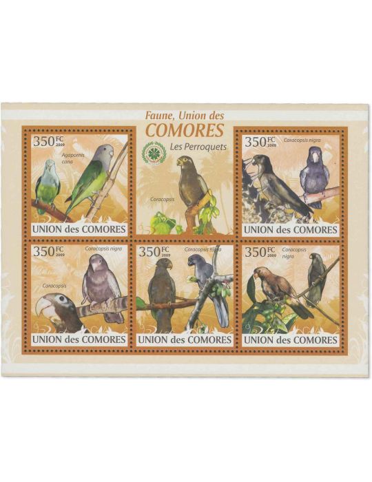 COMORES : Thématique (Les Perroquets)