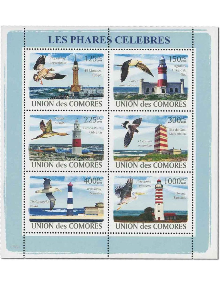 COMORES : Thématique (Les Phares célèbres)