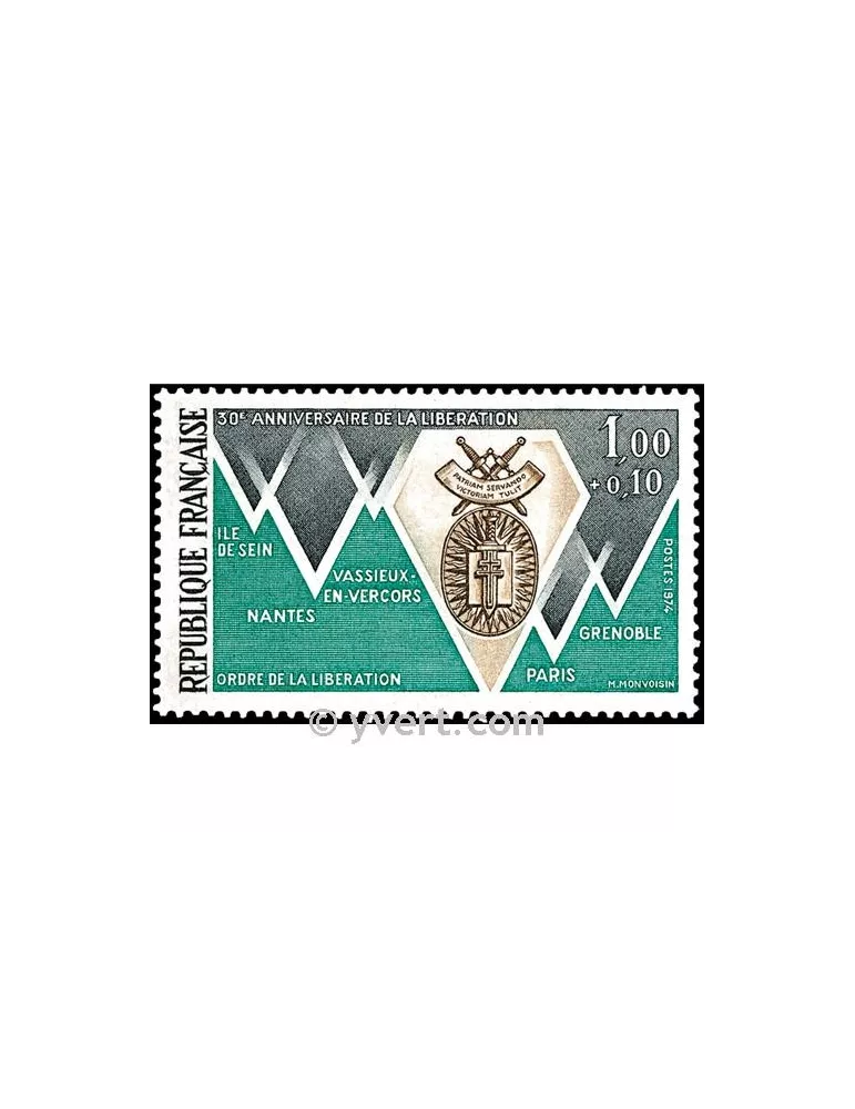 n° 1797 - Timbre France Poste