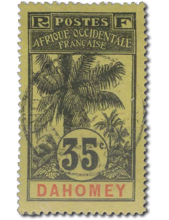 n° 23/32*/obl. - Timbre DAHOMEY Poste