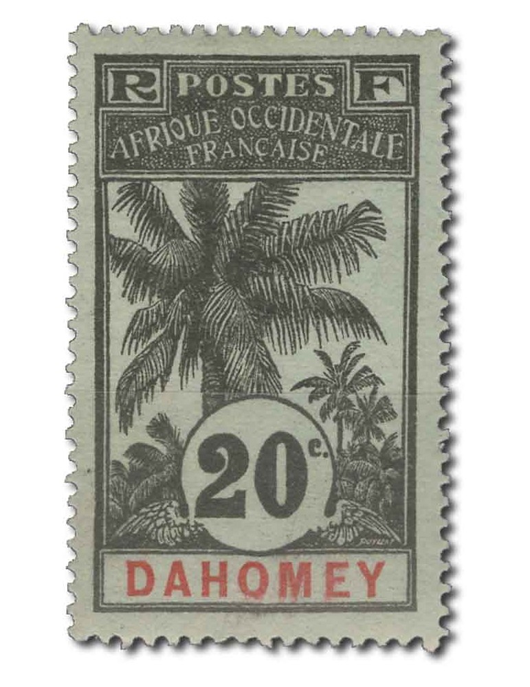 n° 23/32*/obl. - Timbre DAHOMEY Poste