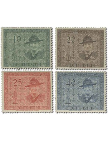 n° 277/280** - Timbre LIECHTENSTEIN Poste