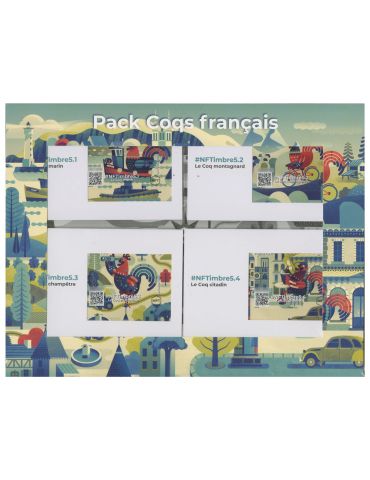 copy ofn° 7.2 - Timbre FRANCE Timbres Crypto (NFTimbre5.2)