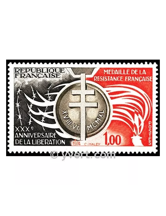 n° 1821 - Timbre France Poste