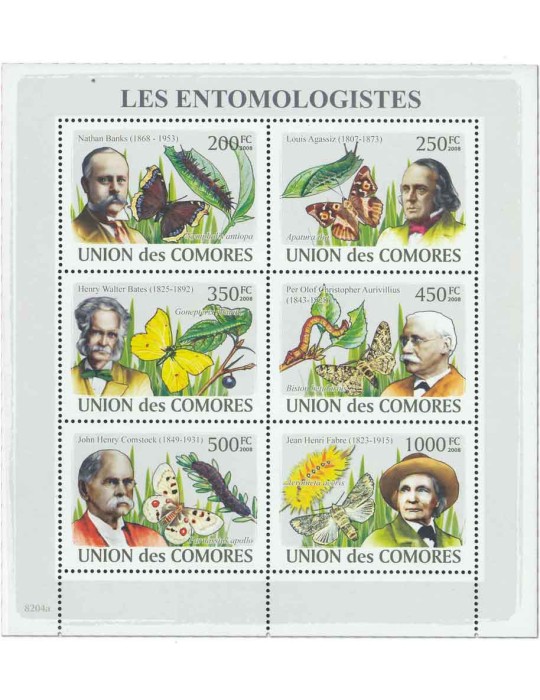 COMORES : Thématique (Les Entomologistes)