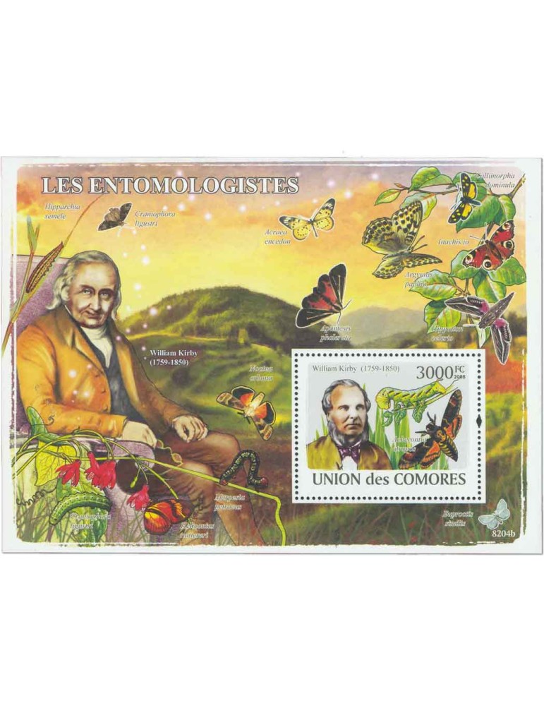 COMORES : Thématique (Les Entomologistes)
