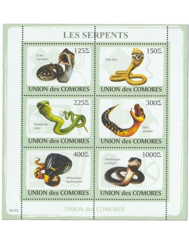 COMORES : Thématique (Les Serpents) 2