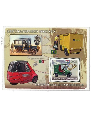 COMORES : Thématique (Les Transports Postaux) 2