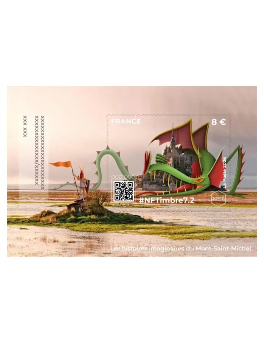 n° 9.2 - Timbre FRANCE Timbres Crypto (NFTimbre7.2)