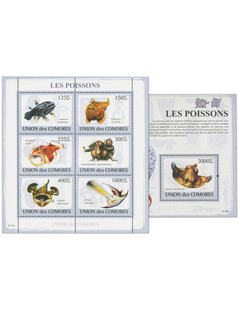 COMORES : Thématique (Les Poissons)