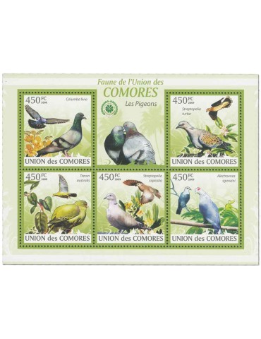 COMORES : Thématique (Les Pigeons) 2