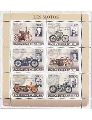 COMORES : Thématique (Les Motos) 2