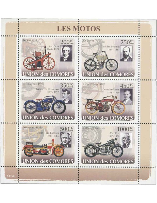 COMORES : Thématique (Les Motos)