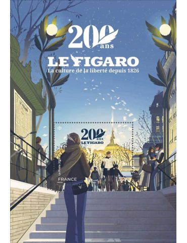 FRANCE : BLOC 200 ANS DU FIGARO- (11_26_091)