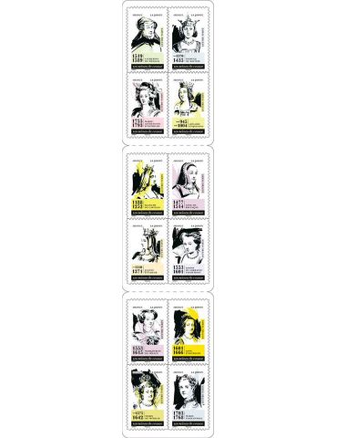 FRANCE : CARNET LES REINES DE FRANCE- (11_26_482)