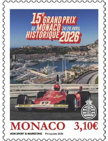 n° 3530 - Timbre MONACO Poste (15E GRAND PRIX DE MONACO)
