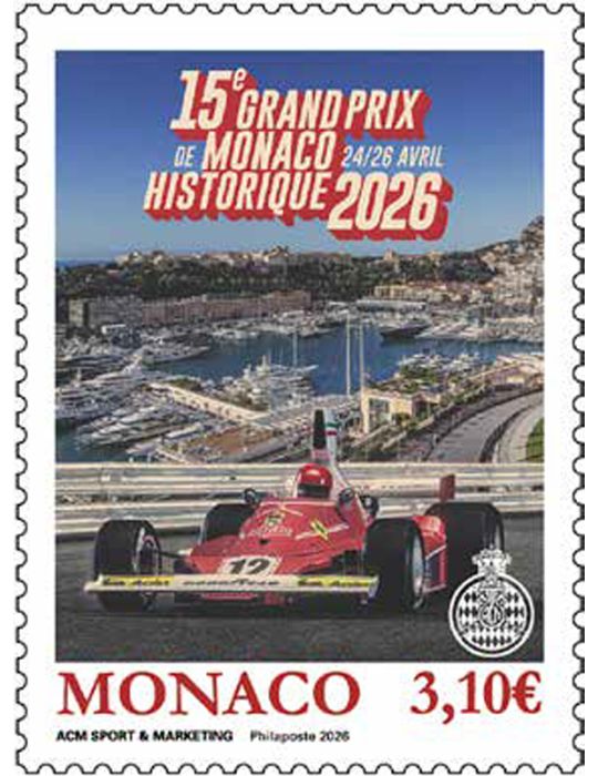 n° 3530 - Timbre MONACO Poste (15E GRAND PRIX DE MONACO)