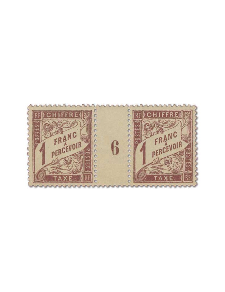 n° 40** - Timbre FRANCE Taxe