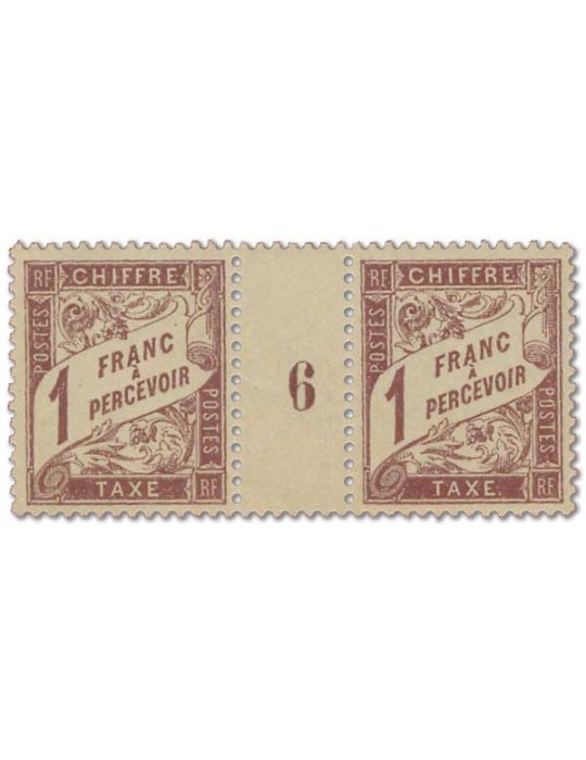 n° 40** - Timbre FRANCE Taxe