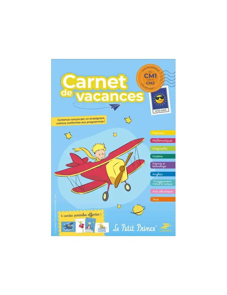 CARNET DE VACANCES - du CM1 vers le CM2