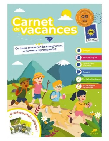 CARNET DE VACANCES - du CE1 vers le CE2