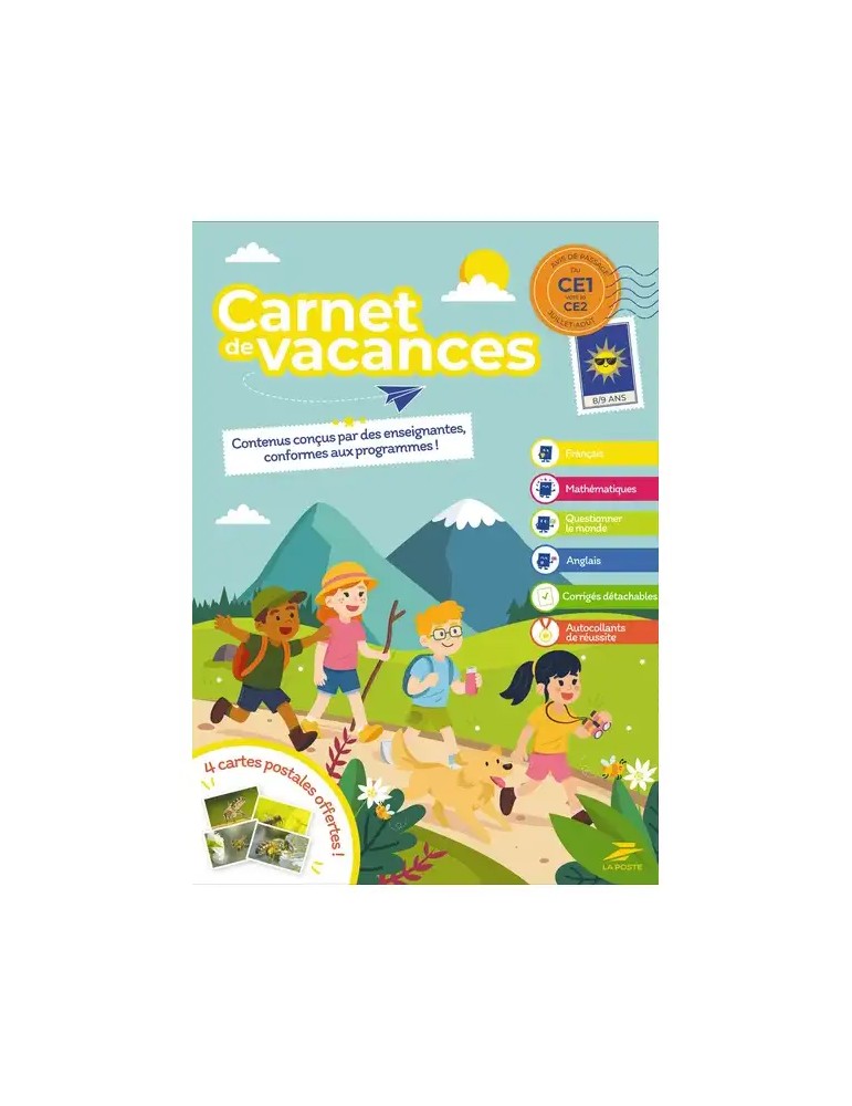 CARNET DE VACANCES - du CE1 vers le CE2