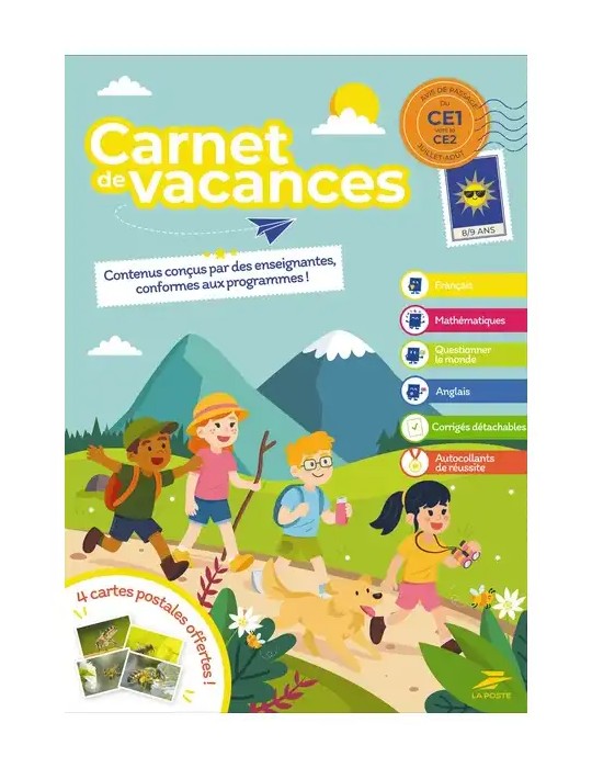 CARNET DE VACANCES - du CE1 vers le CE2