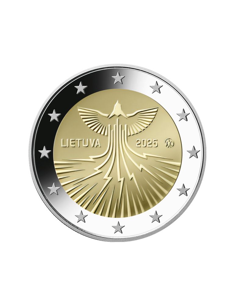 2 euros Lituanie 2026 - Indépendance énergétique