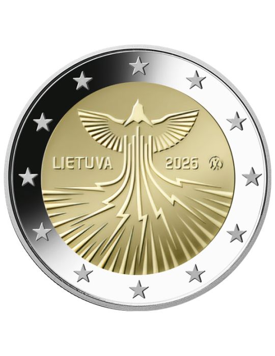 2 euros Lituanie 2026 - Indépendance énergétique