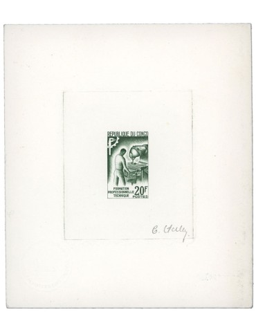 n° 160 - Timbre CONGO Poste