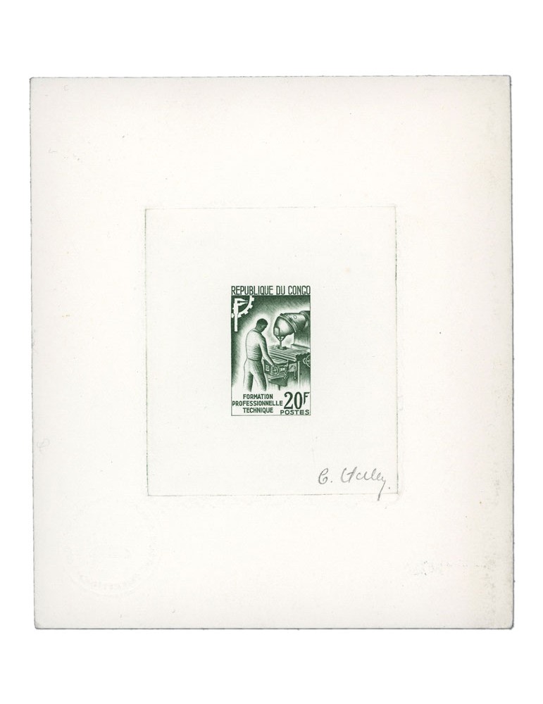 n° 160 - Timbre CONGO Poste