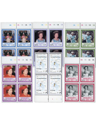 n° 763/768** - Timbre VANUATU Poste