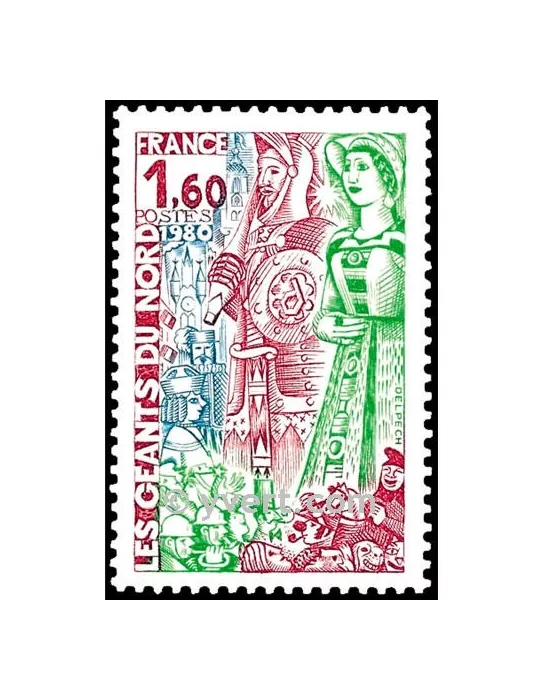 n° 2076 - Timbre France Poste