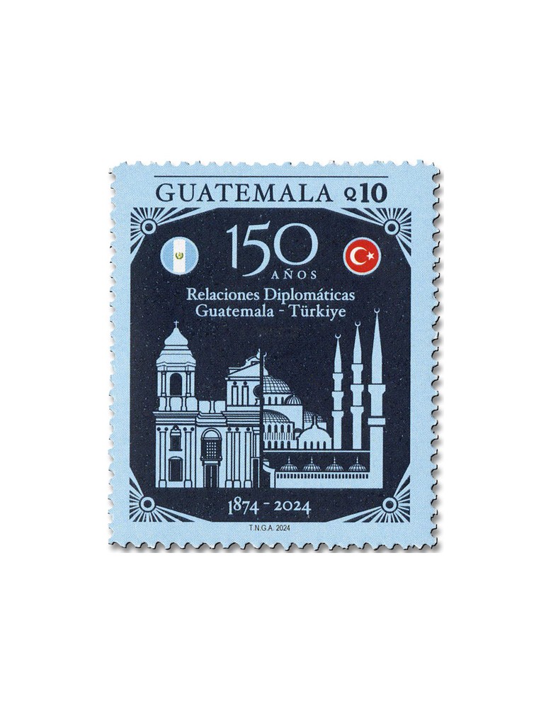 n° 797 - Timbre GUATEMALA Poste