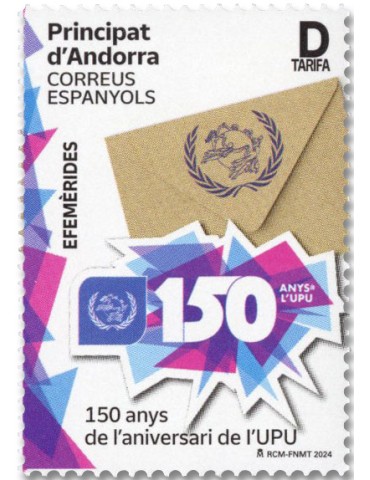 n° 551 - Timbre ANDORRE ESPAGNOL Poste