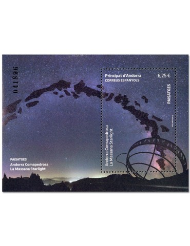 n° F556 - Timbre ANDORRE ESPAGNOL Poste