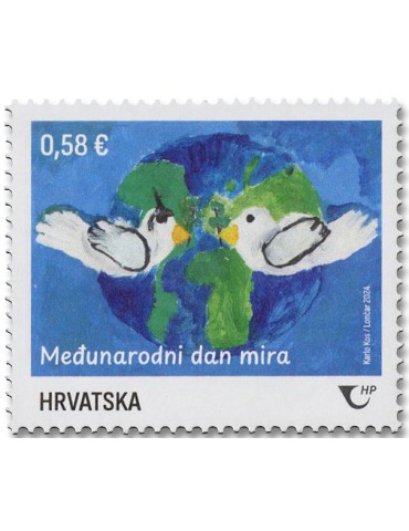 n° 1537 - Timbre CROATIE Poste