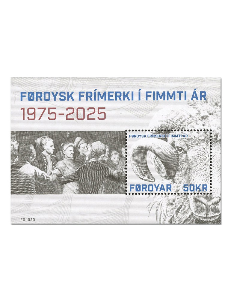 n° F1102 - Timbre ILE FEROE Poste