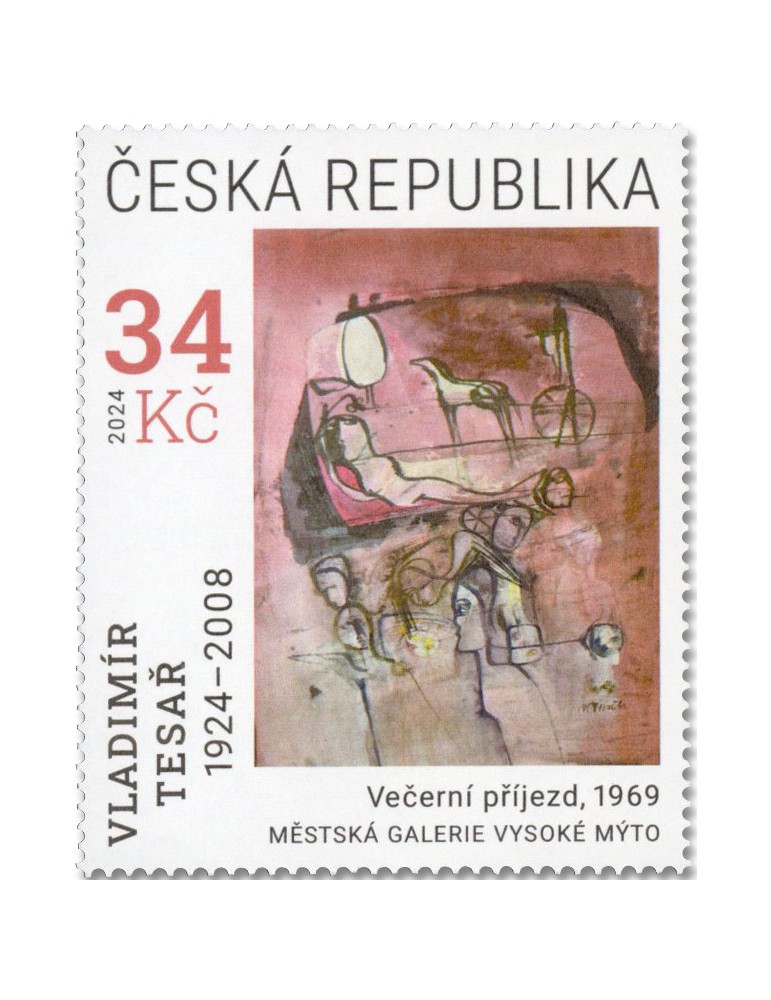 n° 1094 - Timbre TCHEQUE (République) Poste