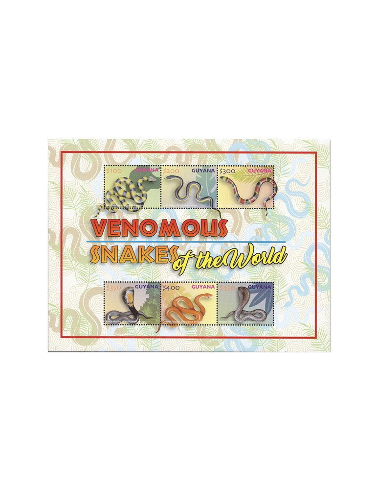 n° 7401/7406 - Timbre GUYANA Poste