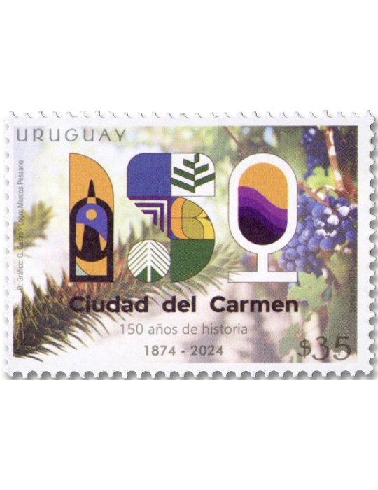n° 3123 - Timbre URUGUAY Poste