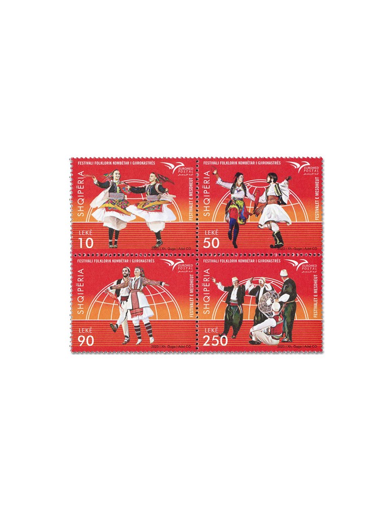 n° 3389/3392 - Timbre ALBANIE Poste