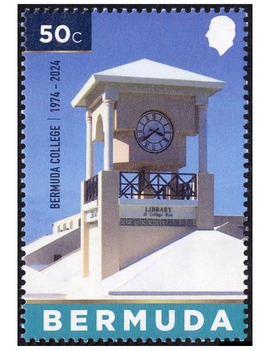 n° 1228 - Timbre BERMUDES Poste