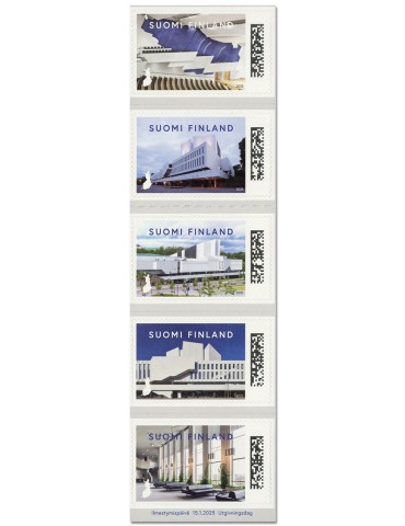 n° 2886/2890 - Timbre FINLANDE Poste