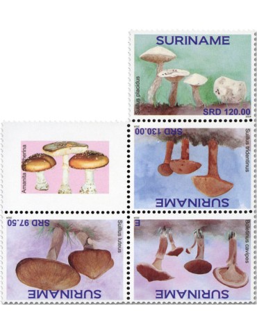 n° 3389/3392 - Timbre SURINAM Poste